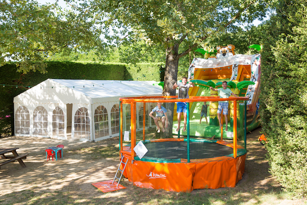 Aire jeux camping pour bebe RED